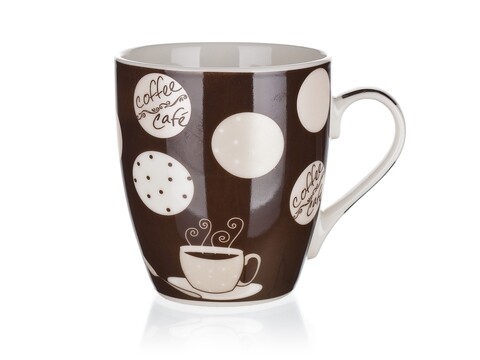 Cana cappuccino, banquet, 240 ml, ceramica, maro