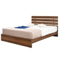Pat dublu, Comforty, Fuga 150, 155x100x205 cm, PAL, Maro