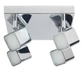 Plafoniera Forma, Candellux, 20 x 20 cm, 4 x LED, 4W, crom