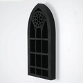 Organizator, Evila Originals, Meh207-M, 66x29x6 cm, Lemn, Negru