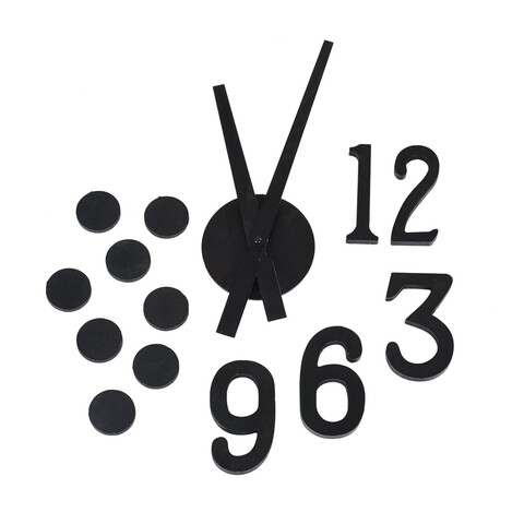 Ceas de perete Jocca, Ø 40 cm, negru jocca imagine 2022 by aka-home.ro