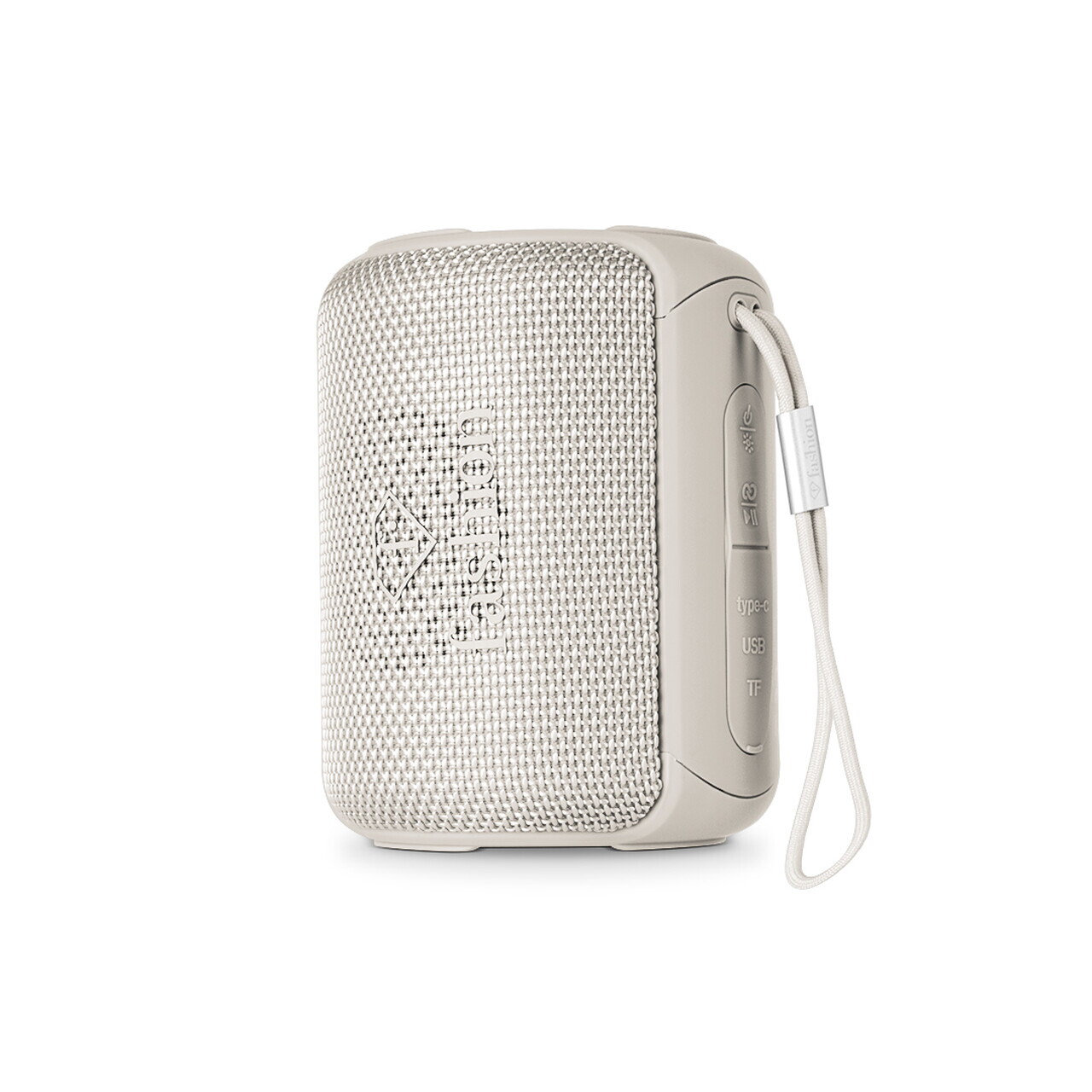 Boxa Bluetooth S Fashion TV, Matte Cream-Gold, 8.5x8.9x11.5 cm, crem - imagine 4