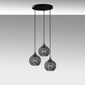 Lustra, Fulgor, 942FLG1452, Metal, Negru