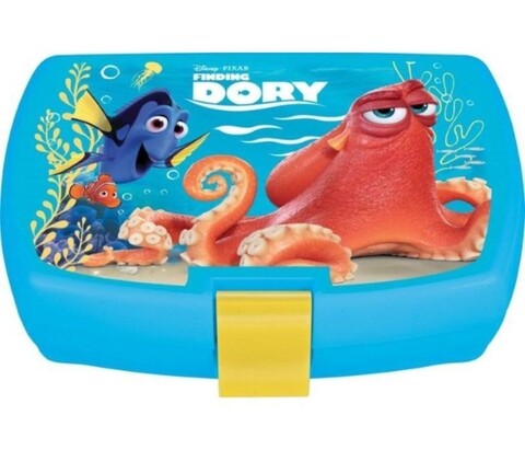 Cutie sandwich dory, disney, 16x12x5 cm, plastic, albastru