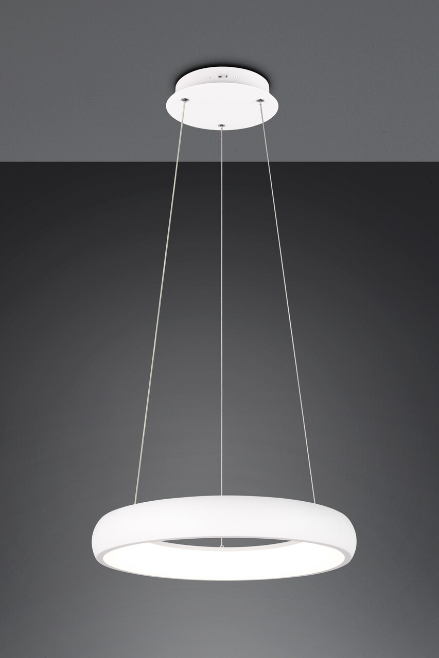 Lustra Cardona, TRIO, 46.5x150 cm, 29W, 1x SMD LED, metal, alb mat - 1 | YEO