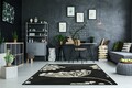 Covor Electra, Decorino, 120x170 cm, polipropilena, negru/gri