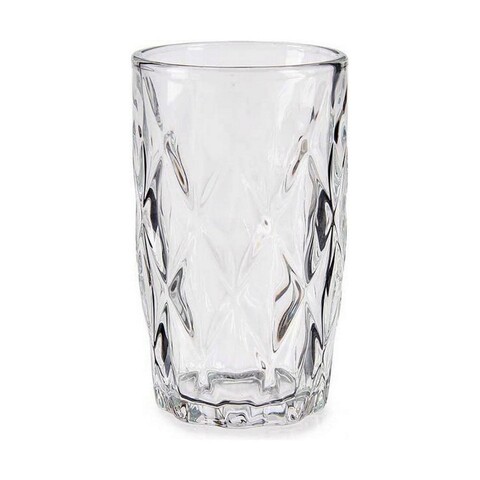 Pahar de apa Diamond, Vivalto, 340 ml, sticla, transparent
