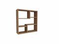 Raft de perete, Hanah Home, Myra09, 70.8x74.4x20 cm, Maro