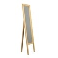 Oglinda de podea Cheval A41, Neostill, 55 x 3.2 x 170 cm, lemn masiv, walnut