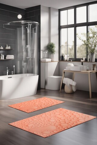 Set covorase de baie, Cartwright, CT-5354, Poliester, Multicolor
