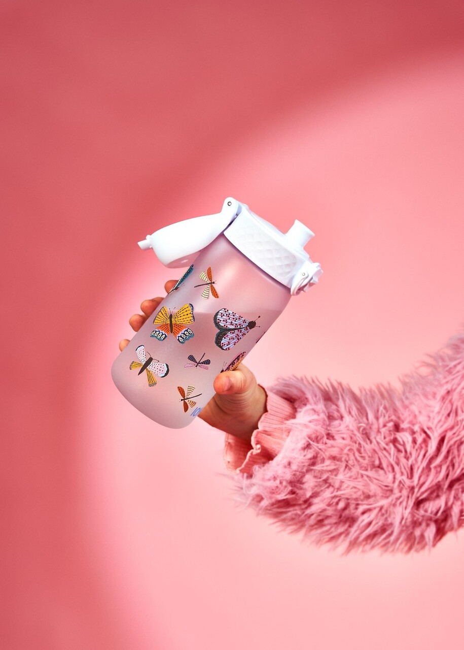 Sticla apa pentru copii, recyclon, 350ml, Butterflies - Ion8 - view 5