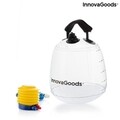 Kettlebell cu apa pentru antrenament fitness cu ghid de exercitii, Fibell InnovaGoods, max. 10 kg