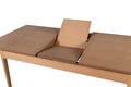 Set masa extensibila si 4 scaune, Fairfax, Felix, Lemn de fag, Natural