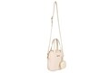 Geanta Beverly Hills Polo Club, 1106, piele ecologica, crem