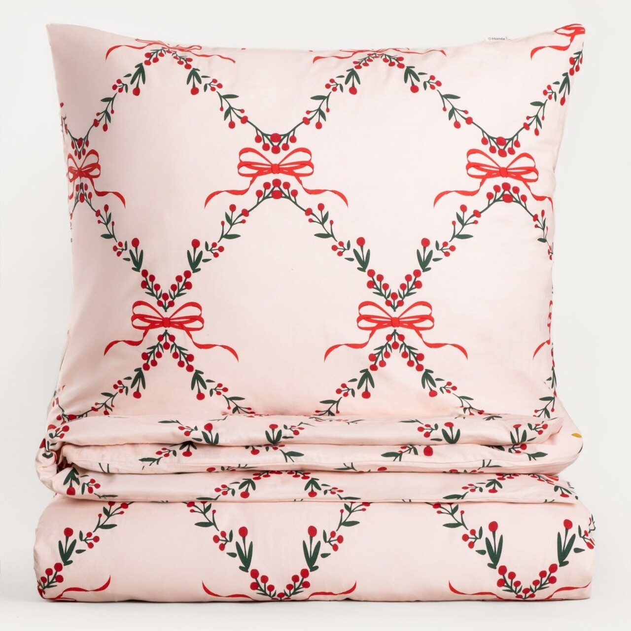 Lenjerie de pat pentru o persoana Pinkette, Homla, 2 piese, 140x200 cm, bumbac, multicolor - 1 | YEO