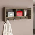 Cuier de perete, Olivia, Midnight, 75.6x35x22 cm, PAL, Maro