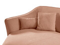 Coltar stanga 5 locuri, Hailey, Micadoni Home, 292x138x79 cm, tesatura boucle, galben mustar