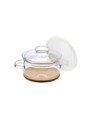 Oala cu capac MSIMAX5106053, Karaca, 14x21x9 cm, 1 l, sticla borosilicata