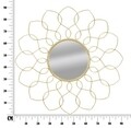 Oglinda decorativa, Glam Girg, Mauro Ferretti, 90 cm, auriu