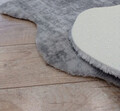 Covor, Post Pattern, 60x90 cm, Poliester, Gri deschis