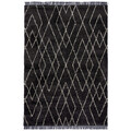 Covor Aisha Berber Rug Monochrome, Flair Rugs, 120x170 cm, poliester, negru