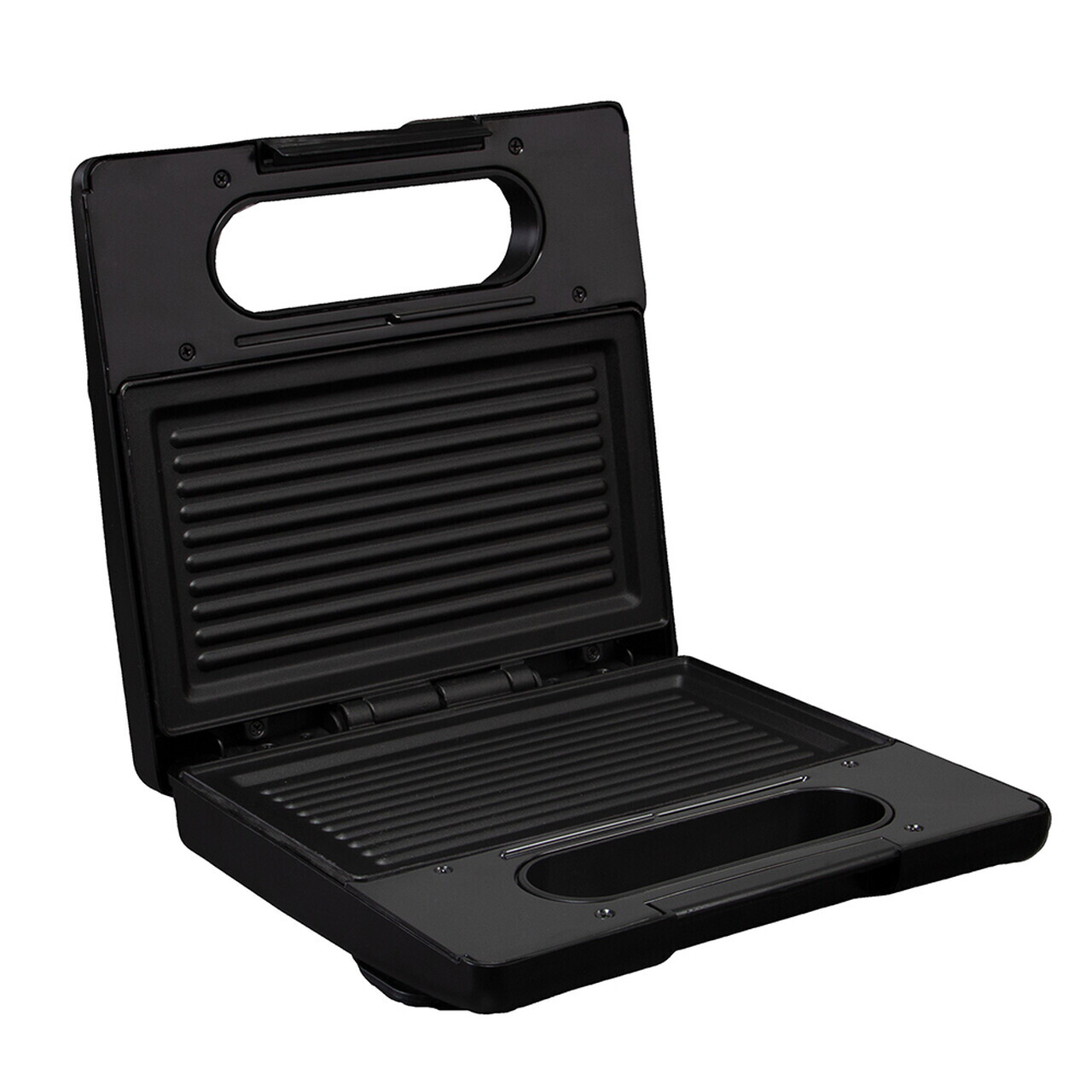 Gratar electric Berlinger Haus, Black Rose, 650W-780W, 22.5x13 cm, aluminiu, negru - imagine 7