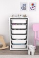 Dulap multifunctional, Estella, Bronz 6N, Alb