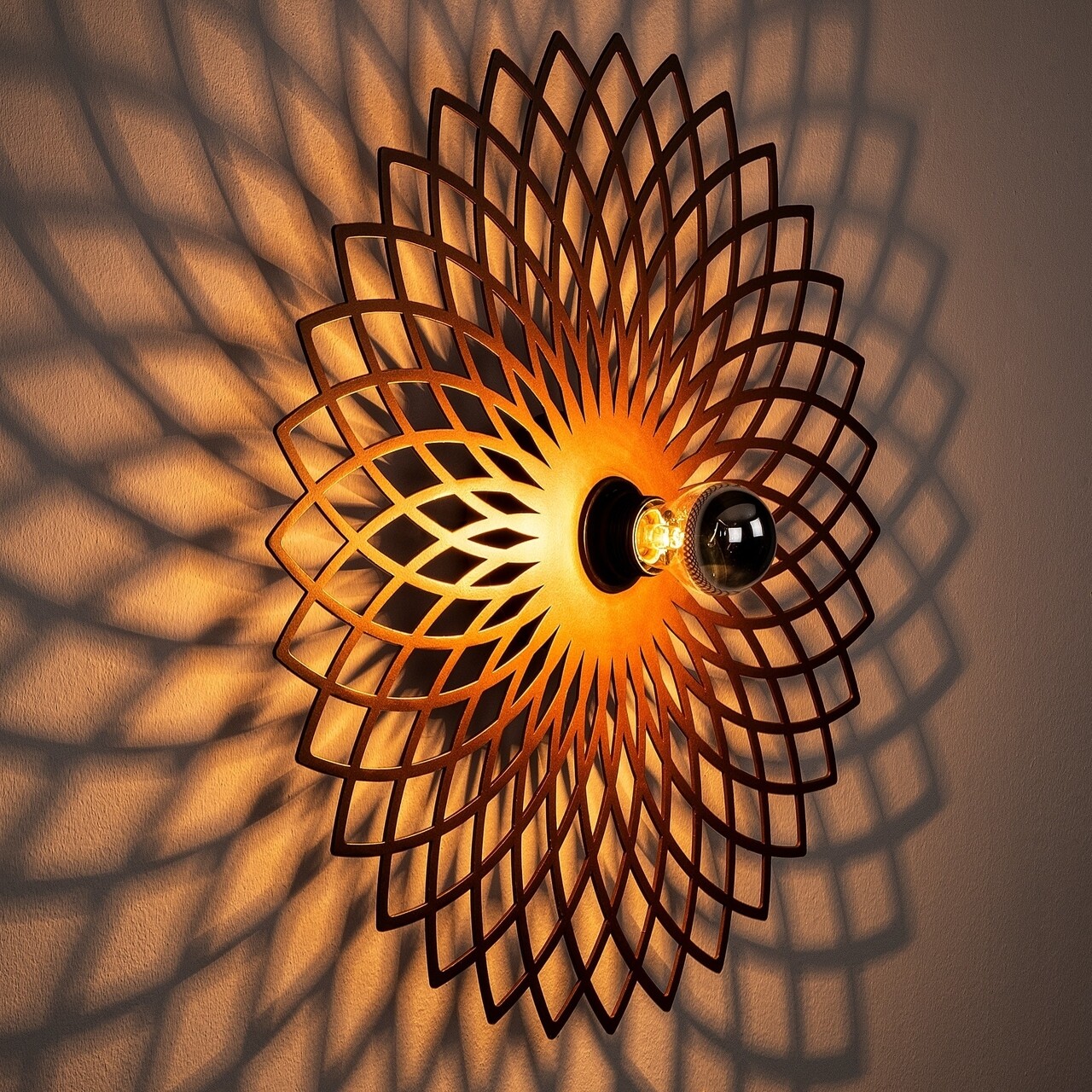 Lampa de perete, Nitid, Fellini - MR - 988, E27, 100 W, metal