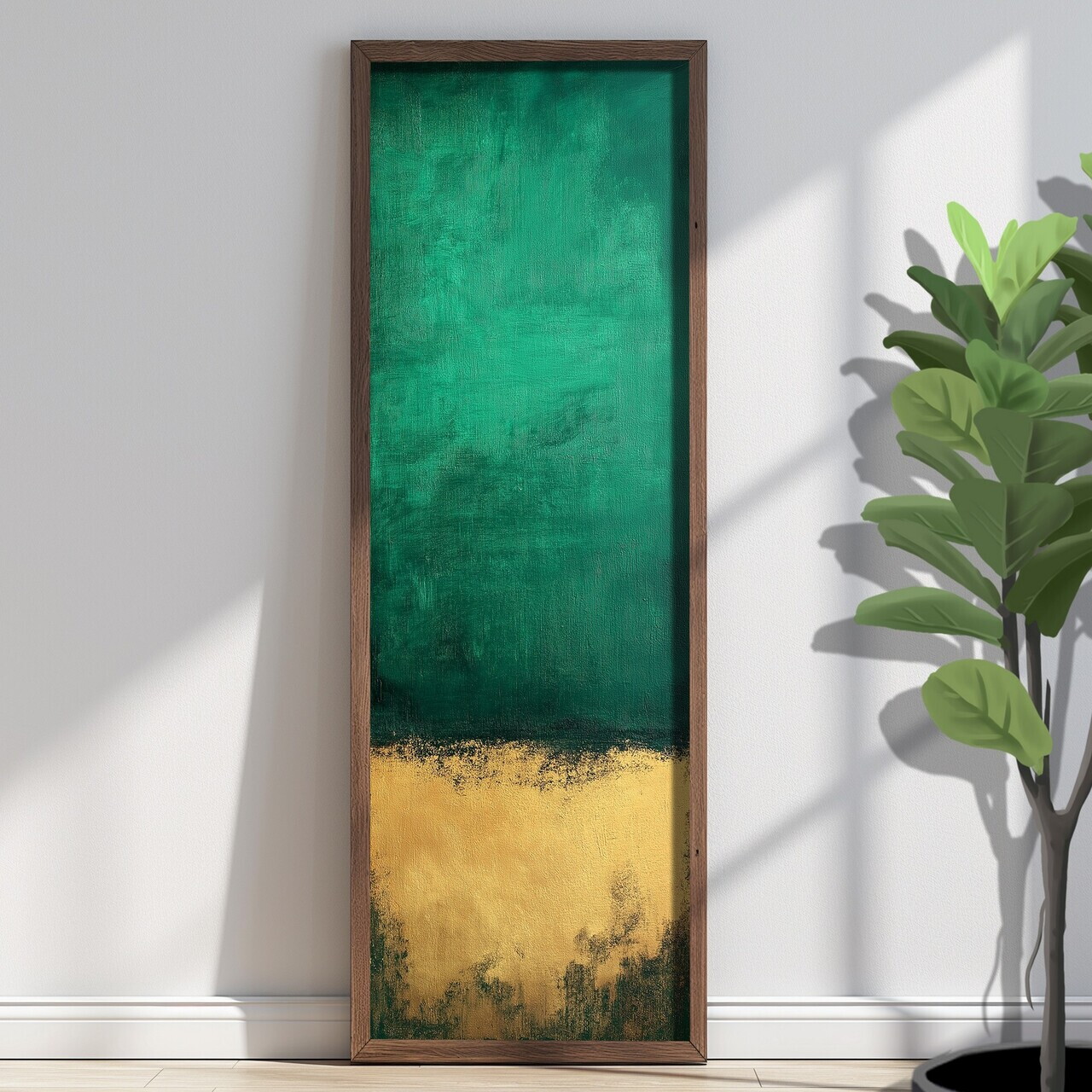 Tablou decorativ, EMR090, Lemn, Multicolor