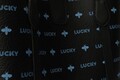 Geanta, Lucky Bees, 346 Black Dark Blue, piele ecologica, negru/bleumarin