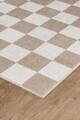 Covor, Damas 4001, 80x300 cm, Poliester, Crem/Maro