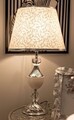 Lampa de masa Kody, Mauro Ferretti, 1 x E27, 40W, 30x54 cm, fier, argintiu/alb