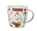 Cana in cutie cadou, The Needleworker, Churchill, portelan Fine China, 400 ml