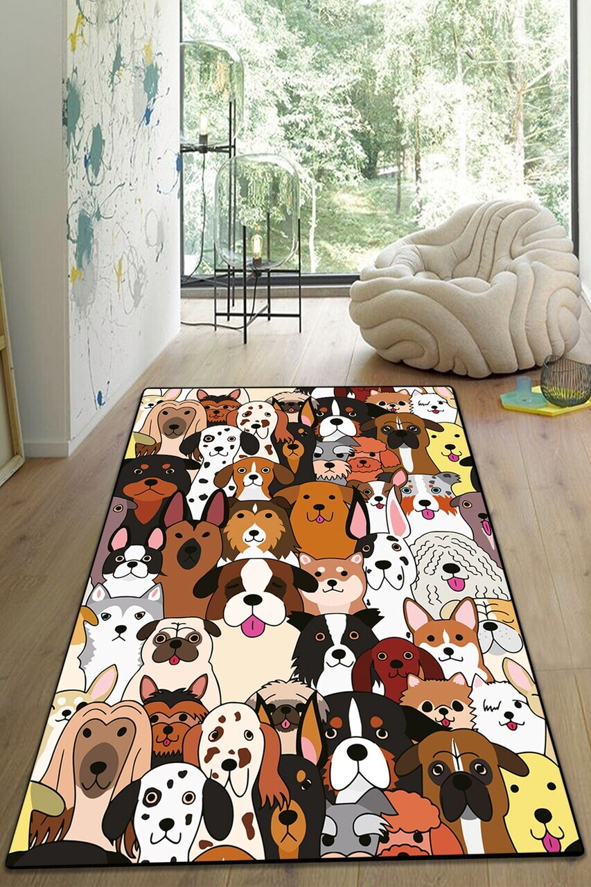 Covor, Hond, 80x200 cm, Multicolor