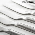Set tacamuri 72 piese Cook D'Lux, InnovaGoods, inox