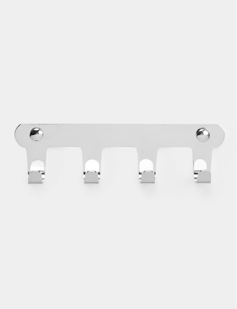 Cuier de perete, Hanah Home, Smart 4, 22.5x6x3 cm, Inox, Crom - view 2