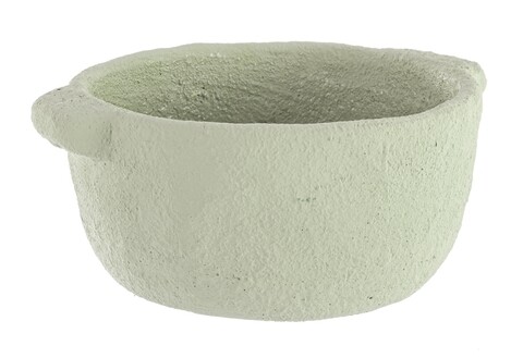 Ghiveci, ercolano basin, bizzotto, 25x20.7x9.5 cm, ciment, verde
