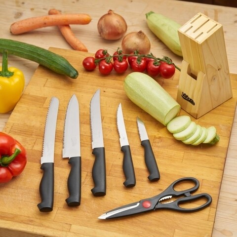 Set cutite de bucatarie forest, vanora, 7 piese, inox