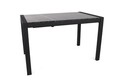 Masa extensibila, Nmobb, Silva, 120x75x74 cm, PAL, Negru