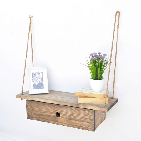 Raft de perete, evila originals, gar010, 60x14x20 cm, nuc