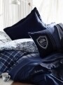 Lenjerie de pat dubla, 4 piese, 100% bumbac ranforce, Cotton Box, Pablo