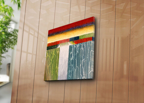 Tablou decorativ, 4545k-100, canvas, dimensiune: 45 x 45 cm, multicolor
