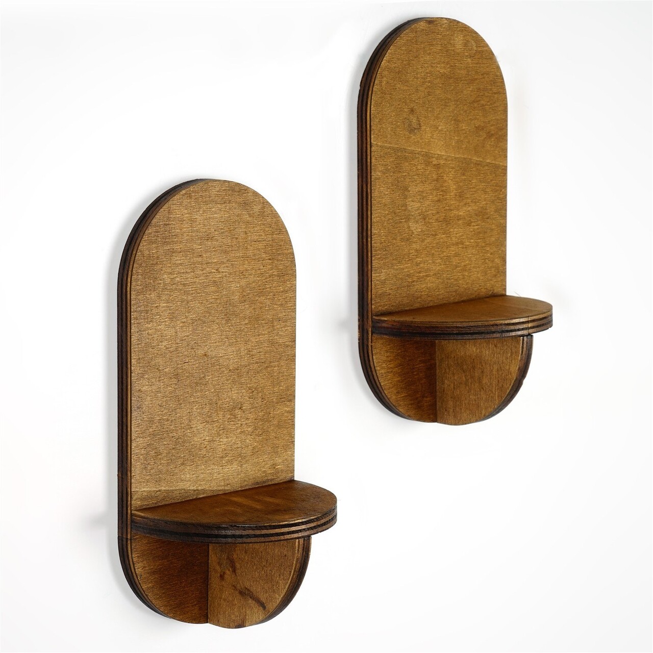 Raft de perete, Evila Originals, Raf262, Placaj, Maro - 1 | YEO