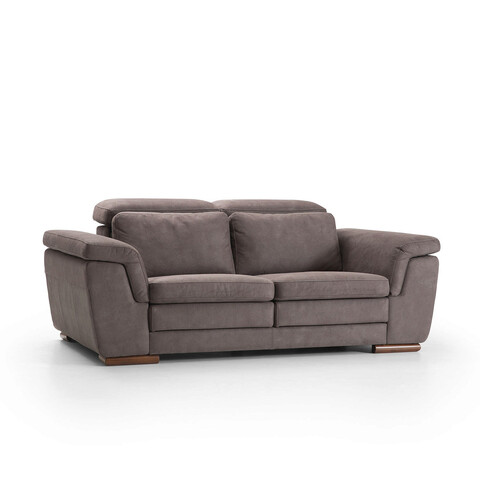Canapea 2 locuri, ndesign, 291nds1120, lemn, gri