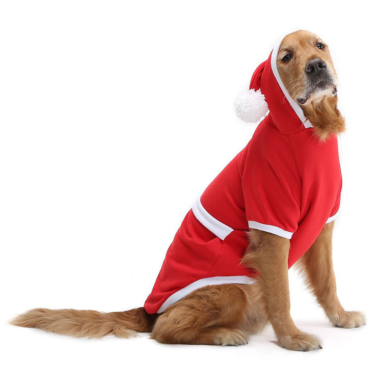 Hanorac pentru câini, Paws &amp; Whiskers, Christmassweat, Rosu - view 2