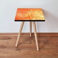 Masuta, Leona, Shp359, 35x42x35 cm, Portocaliu / Galben