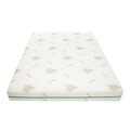 Pachet saltea Bedora Confort Relax Aloe Vera 180 x 200 x 17 cm + pilota + perne, spuma memory