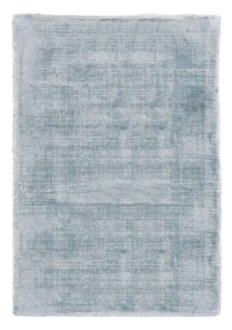 Covor rashmi, bizzotto, 160 x 230 cm, viscoza, verso din bumbac, albastru deschis