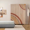 Dulap pentru haine, Vella, Lena 3 -978, 135x192x52 cm, PAL, Sonomo