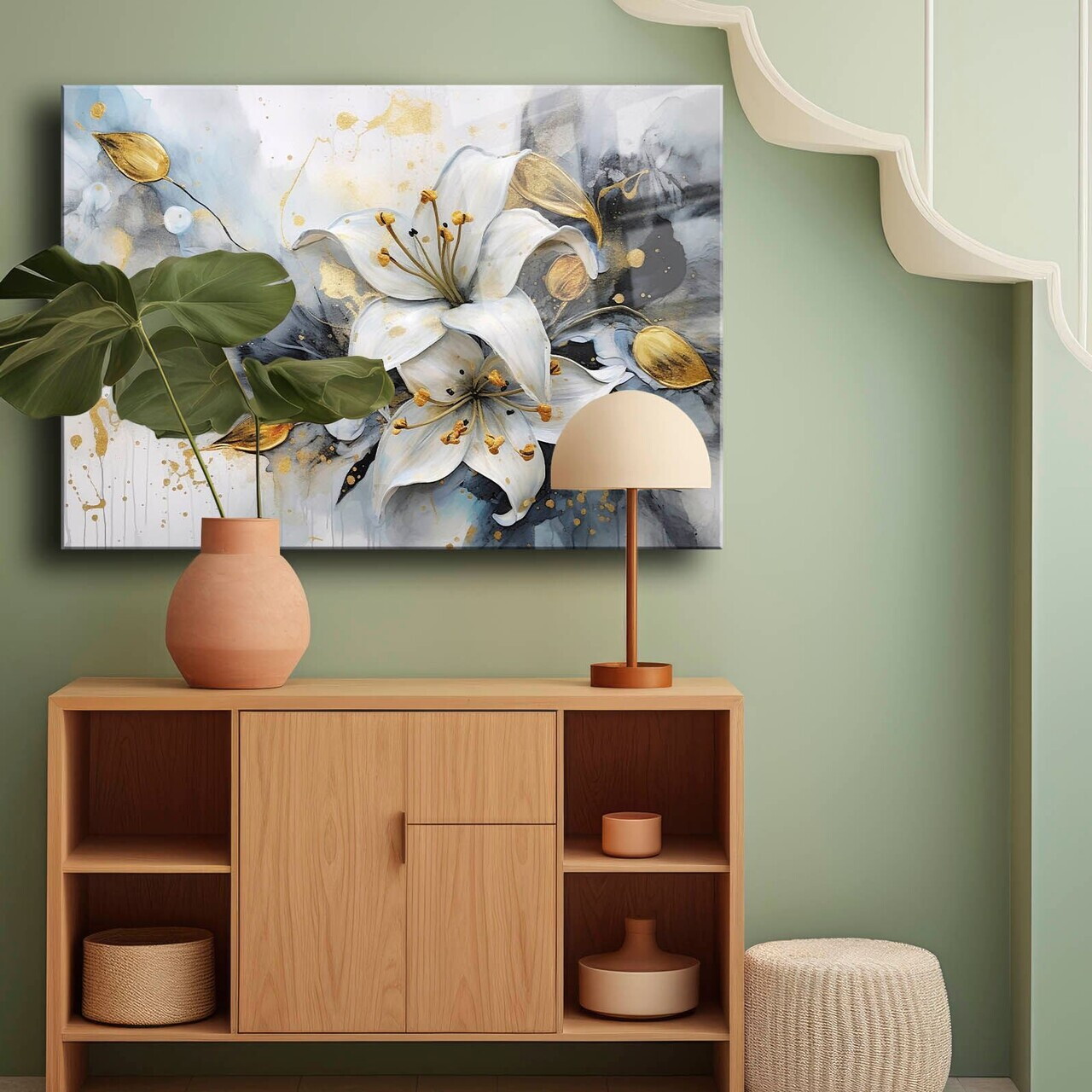 Tablou decorativ, Camtbl-042, 50 x 70 cm, Multicolor — imaginea 2